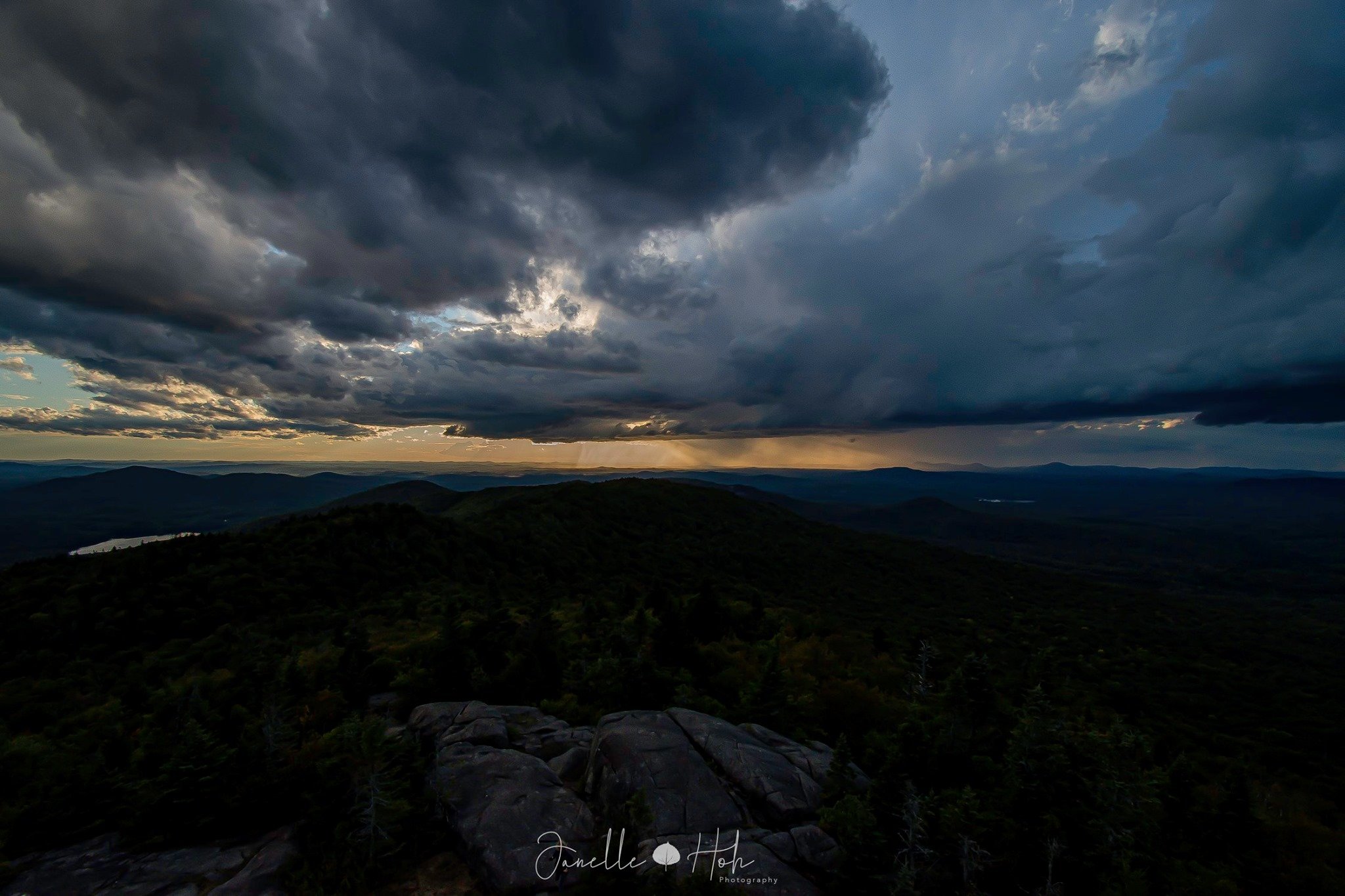 Janelle photo - clouds getting closer