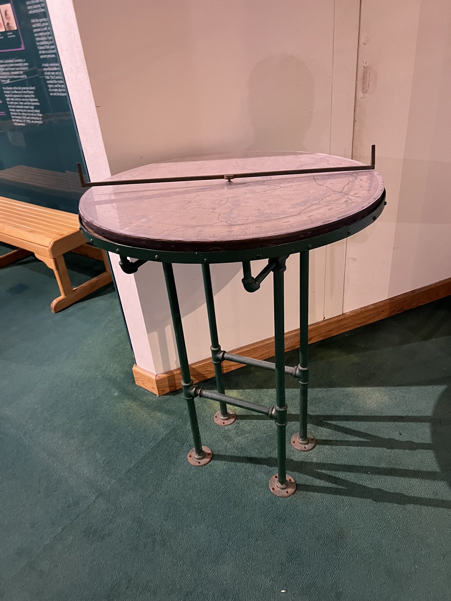 Osborne Fire Finder table and map