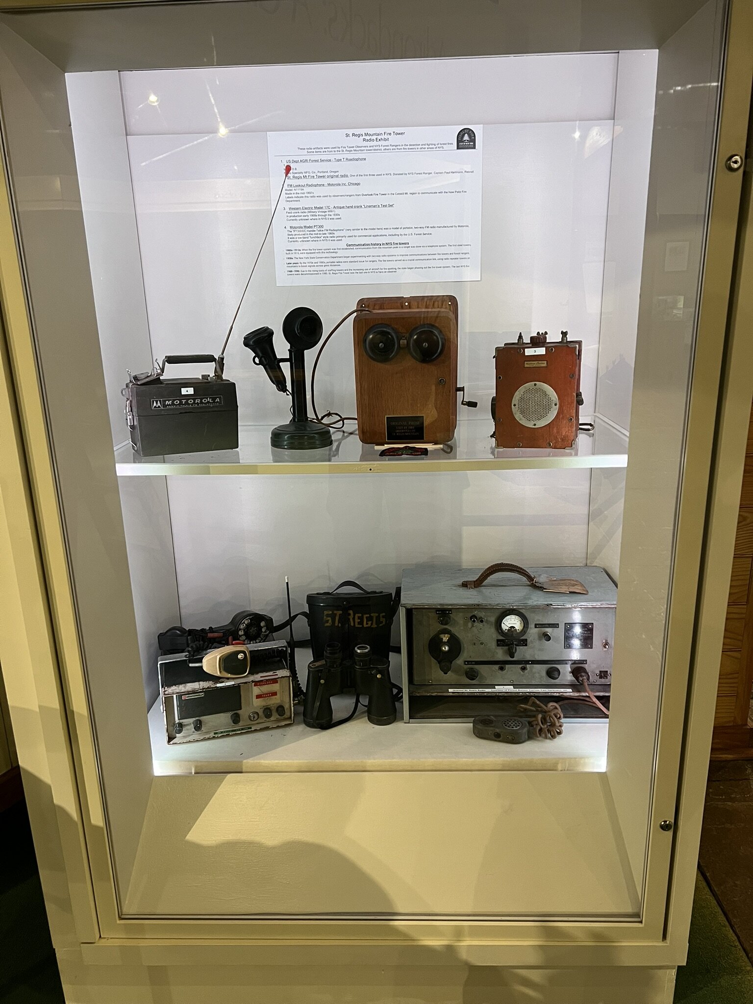 Updated display as of 10.8.2025