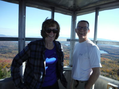 Happy hikers. Mary Bogart Eberhardt: "Hey.... that’s US!!!"